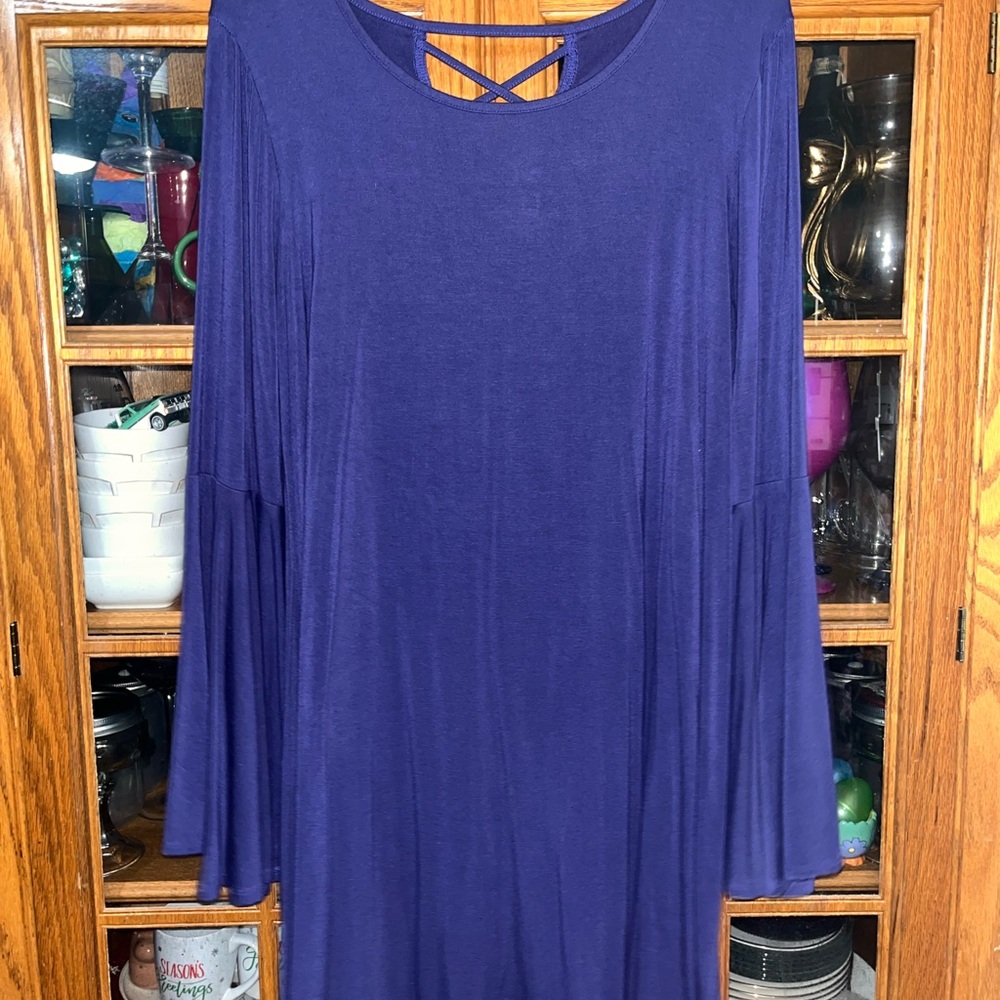 Cupio Royal Blue Midi Dress